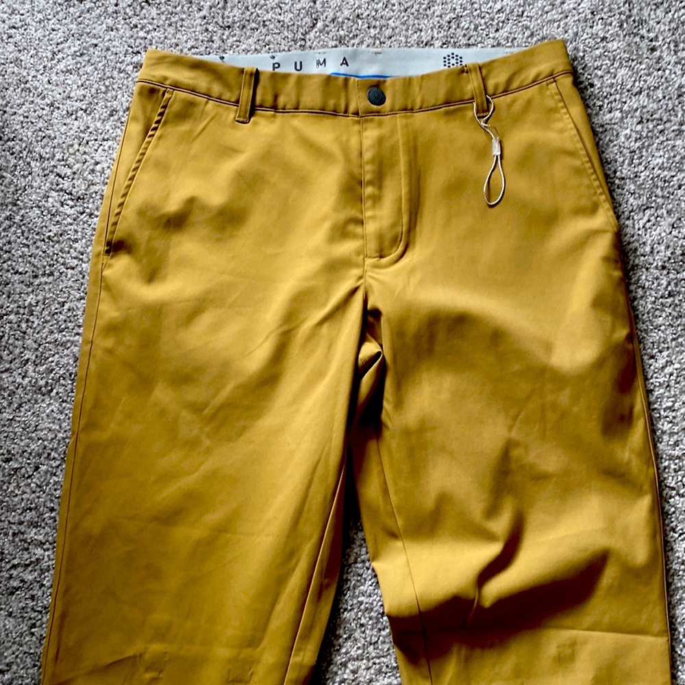 Mens Puma Golf Pants really flexible just to big for me 32x32